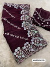 Krishi Chiffon silk Party Wear Sarees Wholesale Market In Surat With Price